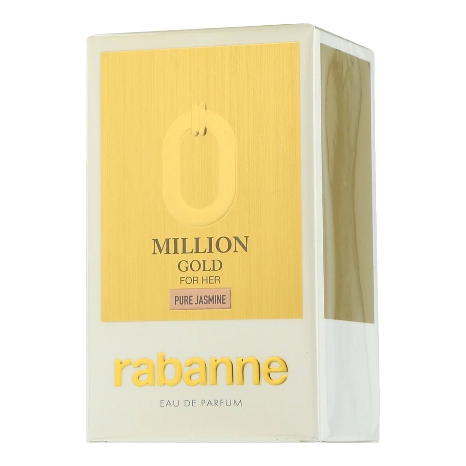 Paco Rabanne Million Gold pour son pur jasmin EDP 50 ml - Photo 1/1