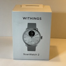 Withings ScanWatch 2 White / Silver 38mm HWA10-model-2-All-Int NISB