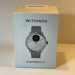 Oignons ScanWatch 2 (blanc / Argent) (38mm) (HWA10-model-2-All-Int) (NISB)