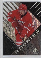2016-17 SP Game Used Authentic Rookies Black Rainbow Sergey Tolchinsky #165 12a0