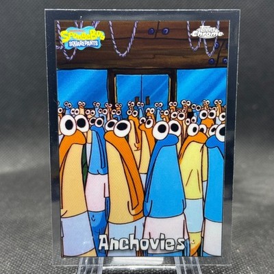 2025 Topps Chrome SpongeBob Anchovies Base #105