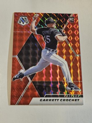 Garrett Crochet - 2021 Mosaic Red Prizm SP Rookie RC  Ships Next Day 