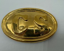 Replica CS Civil War Belt Buckle Brass With Lead Core Repro CSA Confederate