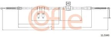 Handbremsleitung hinten 11.5343 COFLE für FORD RANGER