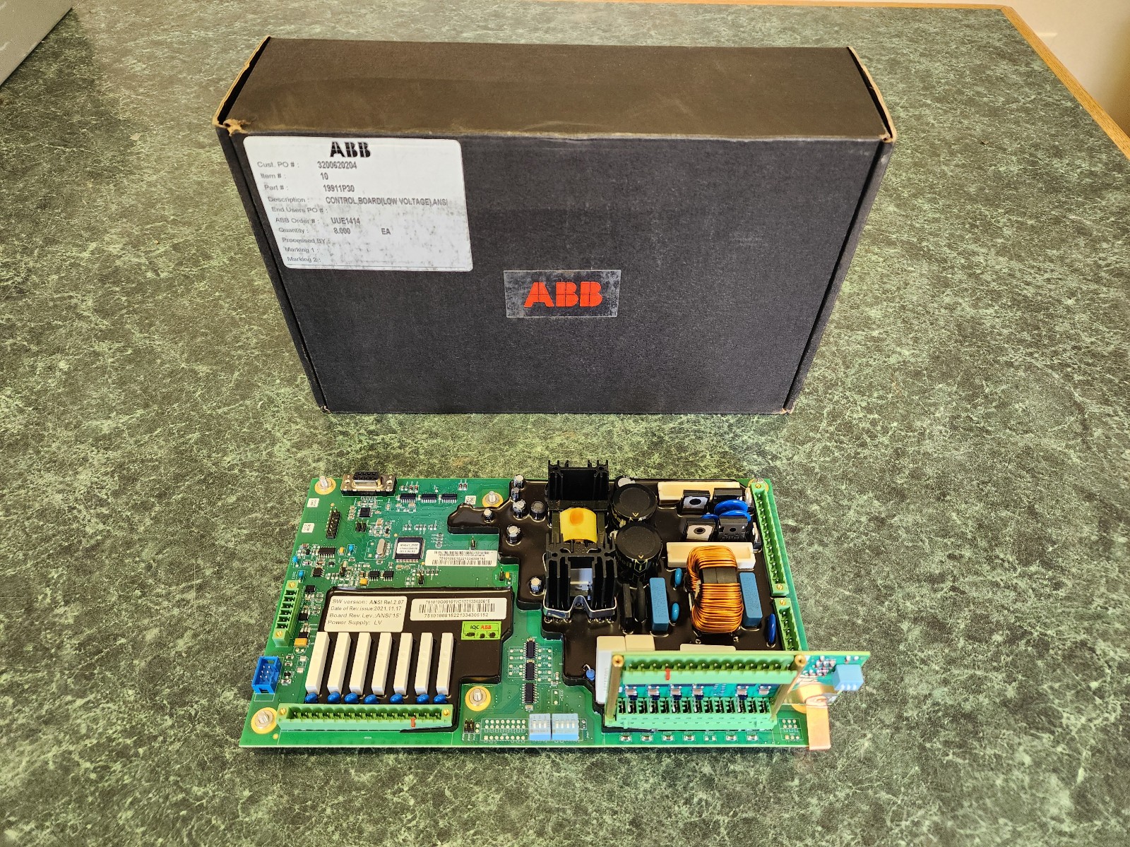 ABB PT-750184 V1046/2 10KV HVCB Power Card Circuit Breaker Control Board