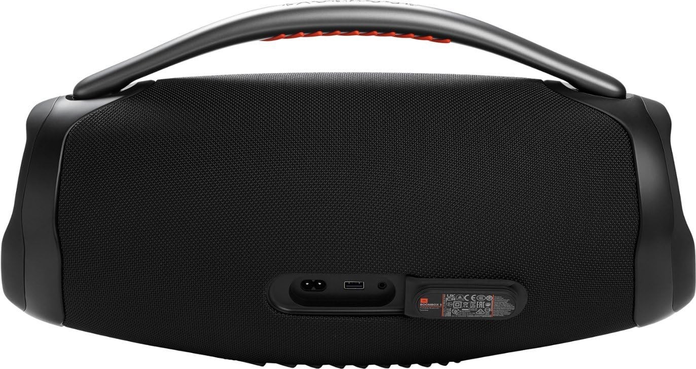 Parlante JBL Boombox 3 - Parlante Bluetooth portátil (Negro) (Reacondicionado), imagen 5