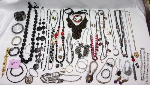 Vintage To Now Estate Costume Jewelry Lot 4 – 45 pieces!