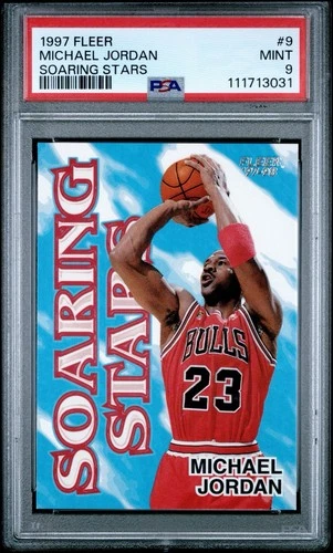 1997-98 Fleer - Soaring Stars Michael Jordan #9 SS