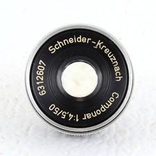 Schneider-Kreuznach Componar 50mm f/4.5 Enlarger Lens 50/4.5 Germany Clean