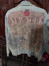 Tony Alamo Denim Jacket New York Twin Towers