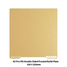 Creality K2 Pro PEI Double Sided Frosted Build Plate 310x325mm for K2 Pro Print