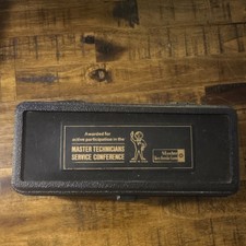 Master Technician Service Conference Socket Set Gold Tone Case Made in USA