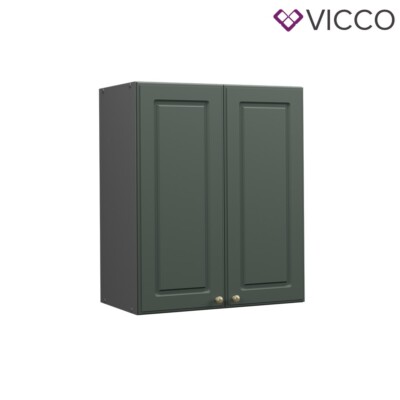 Élément Haut de Cuisine Vicco Fame-Line 60cm Vert Or/Chêne