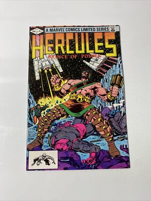 Hercules Prince of Power #1 Marvel Comics 1982 First Issue Limited Series