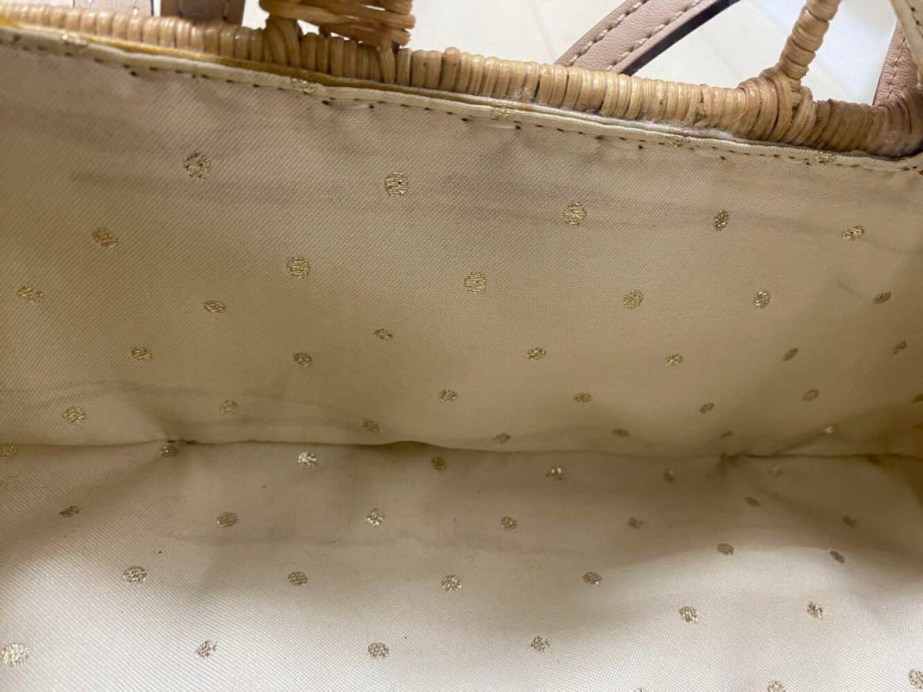 Kate Spade New York Vita Riva Wicker Car Bag image 6