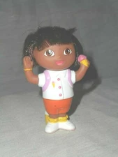 Dora The Explorer Stand Play Figure Mattel Viacom International 2003 Rooted Hair