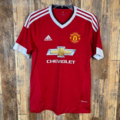 Manchester United 2015-16 Home Soccer Football Jersey Adidas