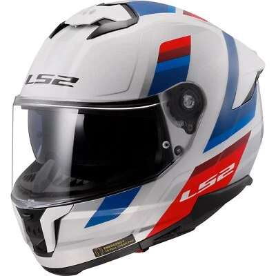 Casque De Moto Intégral S - LS2 Stream II FF808 Vintage - Visière Solaire - Photo 1/4