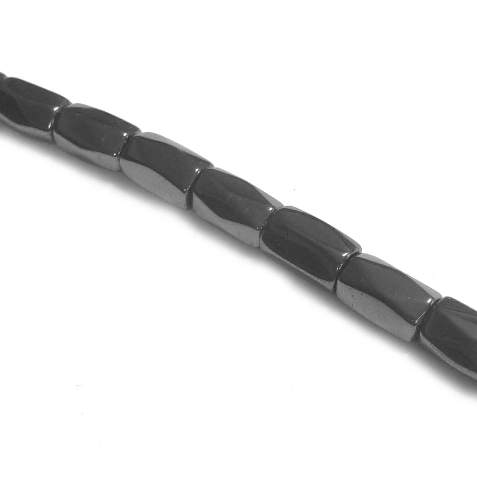 Magnetperlen Hämatitperlen 8x5 mm facettiert 48 Perlen Spacer nenad-design AN103 - Bild 3 von 4