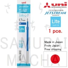1 pce. MITSUBISHI UNI JETSTREAM LITE Ballpoint Pen Refill Blue 0.7mm