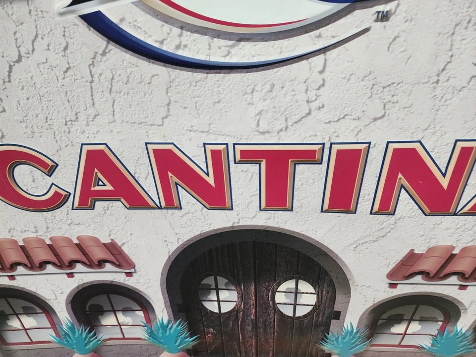 Very Large Rare Miller Lite Cantina Metal Beer Sign - Image 3 of 4