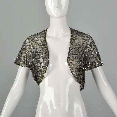 sparkle bolero jacket