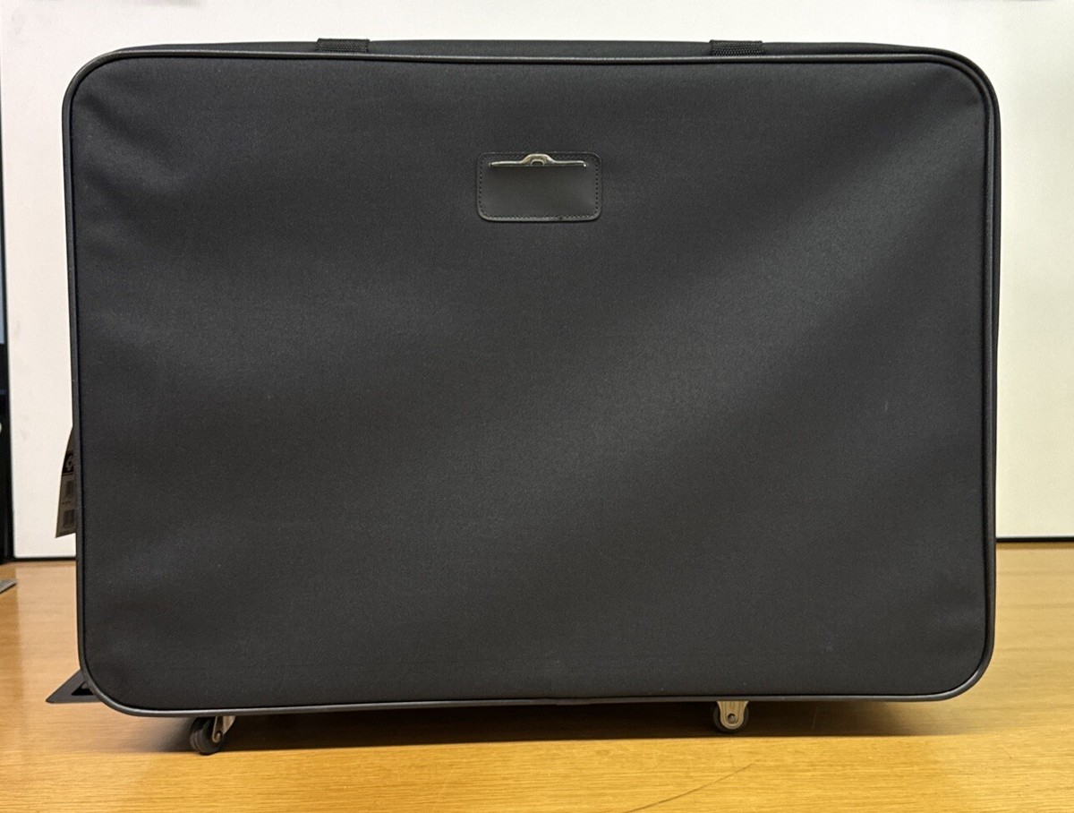 Vintage Samsonite Oyster GLS Suitcase Rolling Luggage 1992 Black