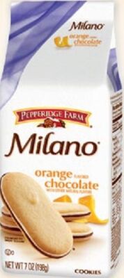 Pepperidge Farm Milano Orange Chocolate Cookies