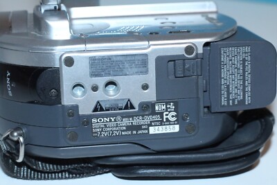 Sony DCR-DVD405 Camcorder - Black/Silver for sale online | eBay