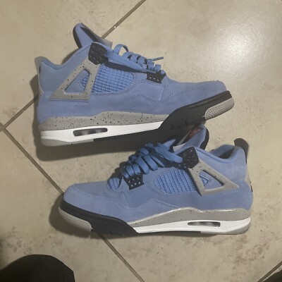 Size 10 - Jordan 4 Retro Mid University Blue 194501088350| eBay display picture 2
