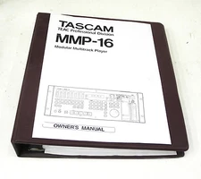 Tascam MMP-16 Owner's Manual. MN