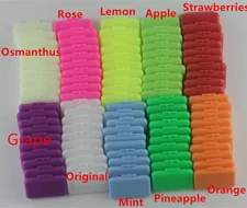 100 Packs Dental Orthodontics Ortho Wax 10 Fruit Scent Braces Gum Irritation