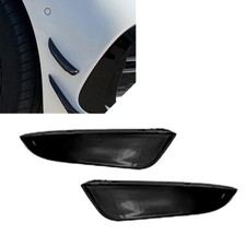 2X Frontstoßstange Seitenlippe Splitter Spoiler für Mercedes Benz C-Klasse W206
