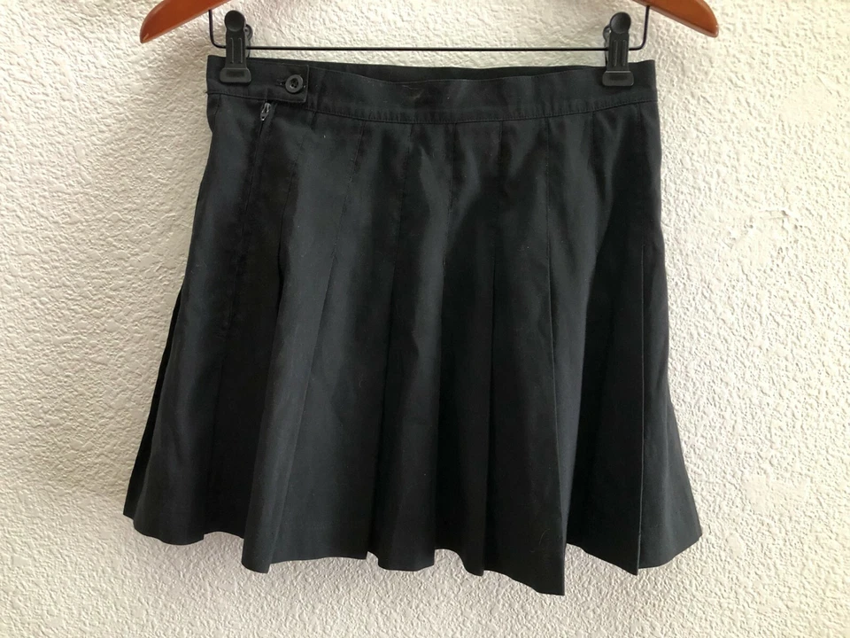 Falda Tenis Wilson De Colección Para Mujer Talla 10 Hecha en EE. UU. Color Negro De Colección Foto 2 de 3