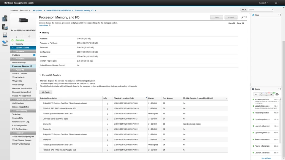 IBM Power S824 8286-42A 8C Power8 CPU 256GB RAM 4x 300GB HDD 12-Bay 4U Server - Image 4 of 4