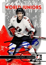 Tom Pyatt - Signed 2007-08 In The Game O Canada Card #60