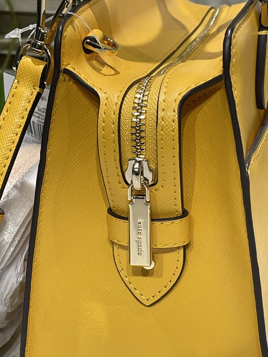 ■DE MERIEL■ Kate Mini Bag Mustard Kate Bag KATE SPADE MADISON SMALL MINI CROSSBODY BAG SATCHEL DAFFODIL