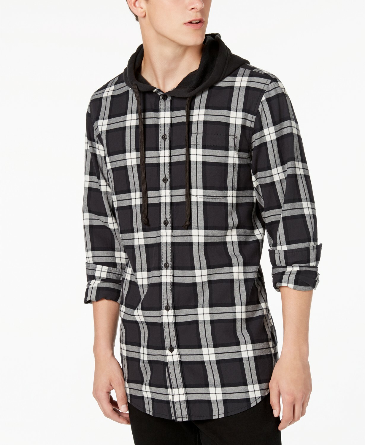 Американская тряпичная мужская рубашка Camden с капюшоном размер XL средняя цена 50 долларов 4190₽