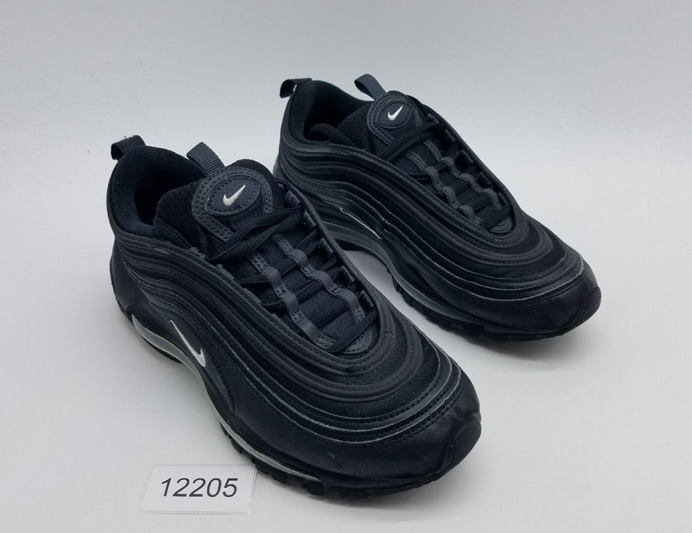 Nike Air Max 97 Boys Size 5Y Black Sneakers GS