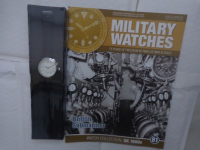 EAGLEMOSS MILITARY WATCHES BRITISH 1960'S WATCH ISSUE 81 UK