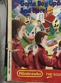 Nintendo Power November/December 1989 Tetris NES With Poster/inserts