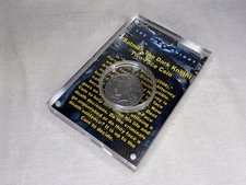 Batman The Dark Knight, Two Face Double Sided Coin, Metal, Display Plaque