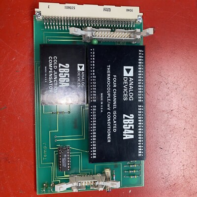 Analog Devices 2B54A Four Channel W/2B56A Cold Junction Compensator Board