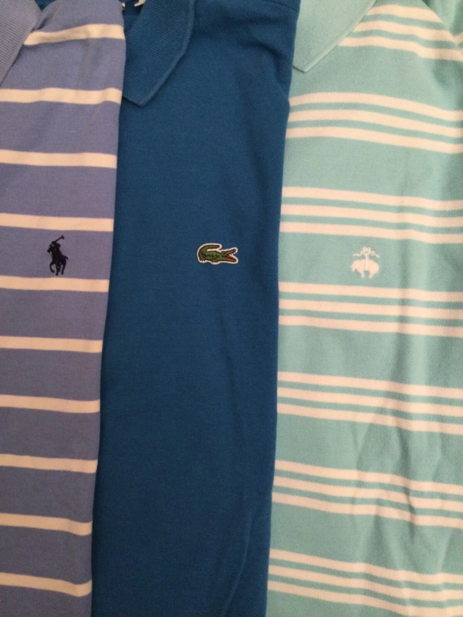 Lot homme Lacoste Ralph Lauren Brooks fr res taille XL polo alligator mouton 060