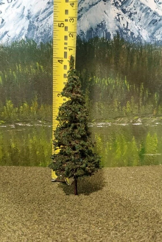 MOOSE CREEK TREES - Fir / Pine Trees (4" x 20 Trees) Model Trees - HO N Z Scale - Image 4 of 4