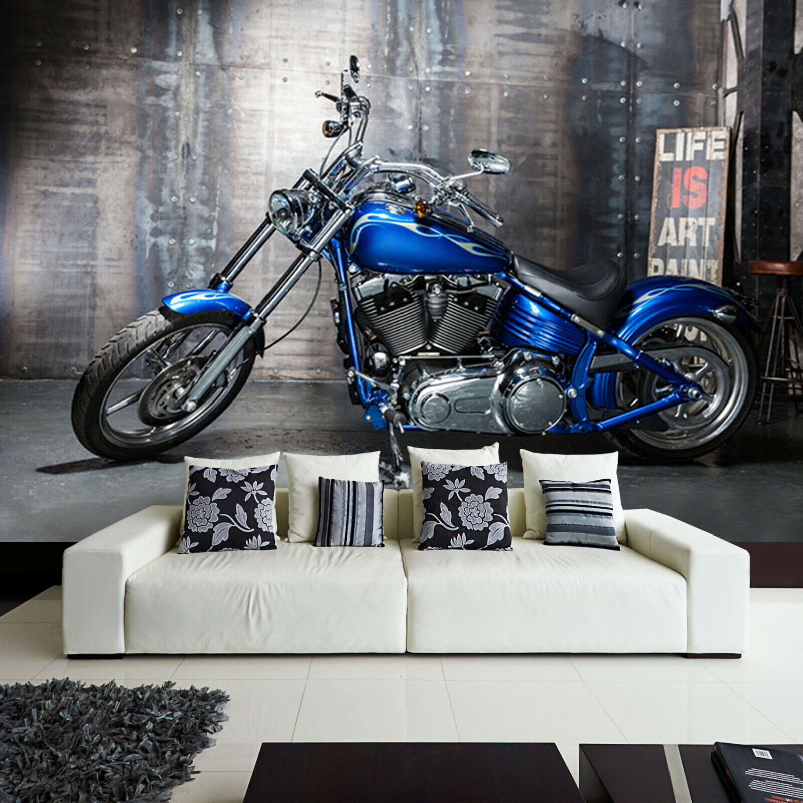 Tapeta Fototapeta Winyl Plakat Samoprzylepny Usa Motor Cruiser Harley Davidson Specjalna cena niska cena