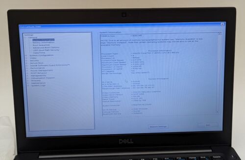Lot of 2 Incomplete Dell Latitude 7290 12.5" Laptop i7-8650U 1.90GHz 8GB RAM - Picture 5 of 19