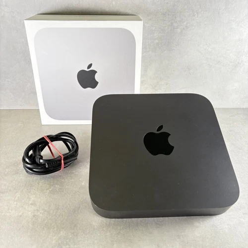 APPLE MAC MINI 2018 128GB SSD Intel quad core i3 3,6 GHz 8GB RAM Sequoia 15.0.1
