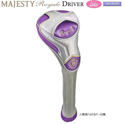 Ladies MAJESTY Royale 2021 Driver 1W 12.5 L-Flex TL540 with H/C Women maruman - Picture 5 of 8