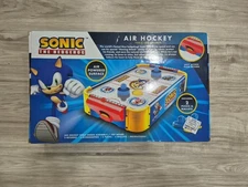 NEW SEALED Sonic The Hedgehog Air Hockey Table Top Edition Air Powered RARE!